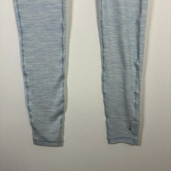 Smartwool Classic Merino Base Layer Leggings Blue Women's Small Outdoors Winter - Picture 2 of 6